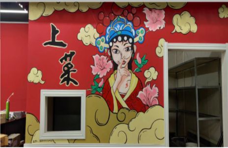 合川墙体彩绘的发展和应用