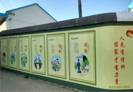 合川文化墙施工攻略