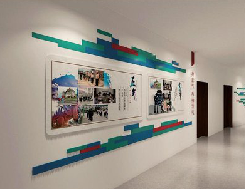 合川企业文化墙用什么材料好？